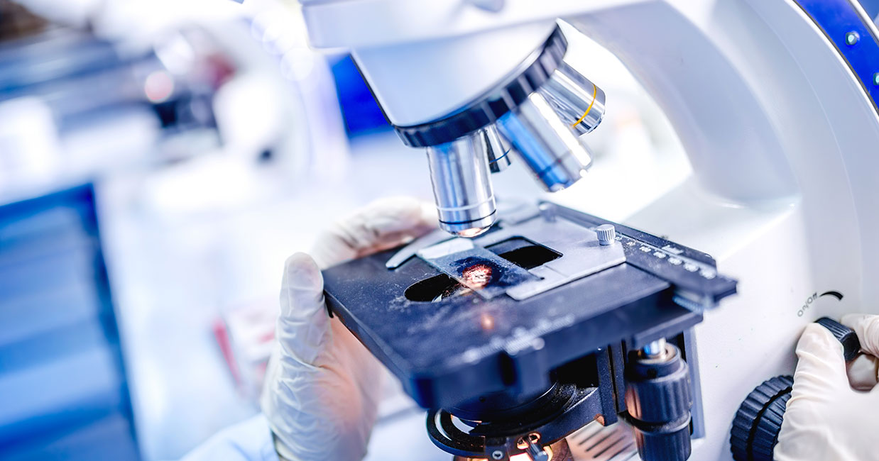 Image d'un laboratoire d'analyse médicale